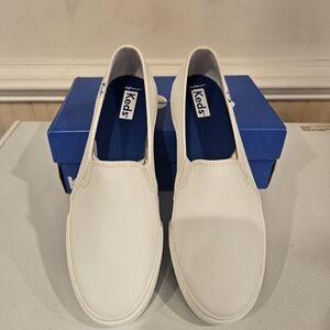 Keds Women's White Slip-On Shoes NWT